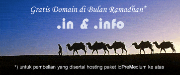 Gratis Domain .IN & .INFO