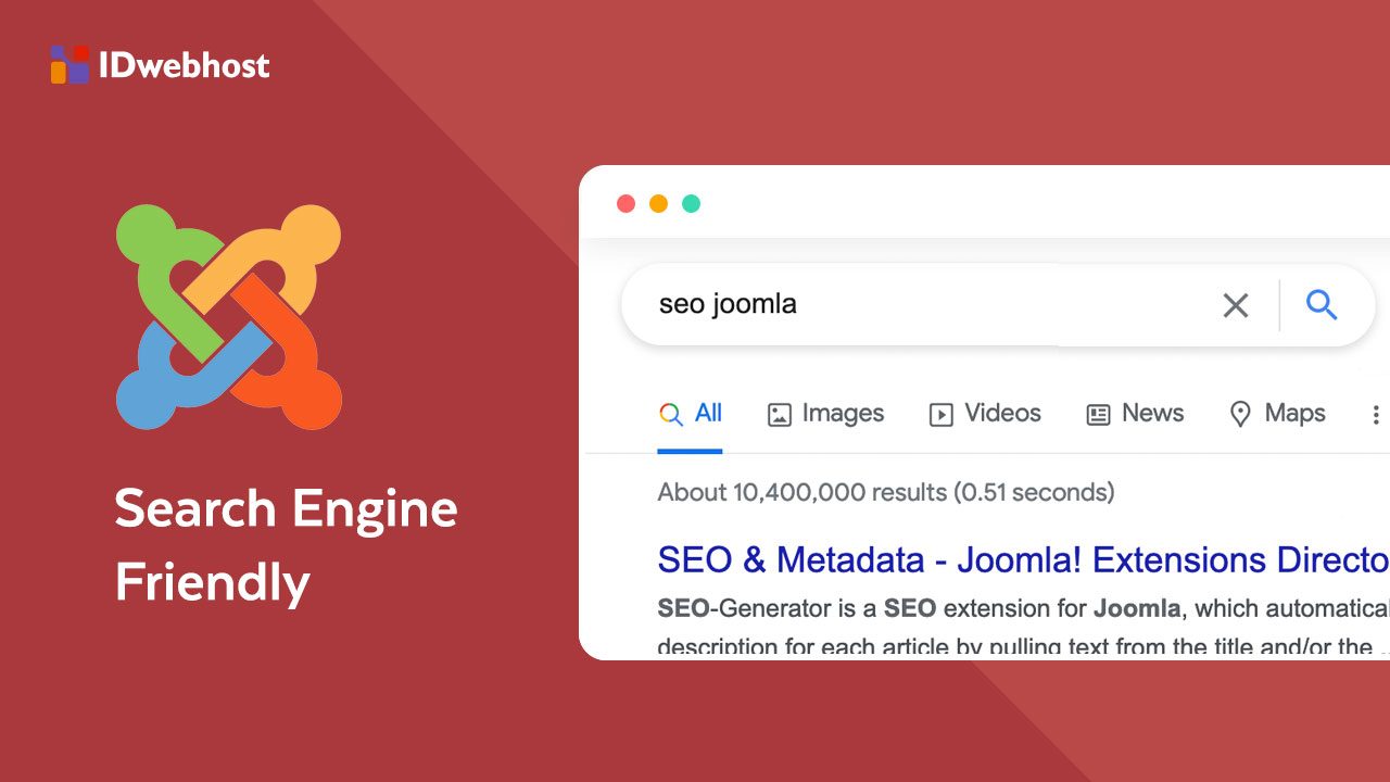 Meng-enable-kan link Search Engine Friendly Joomla