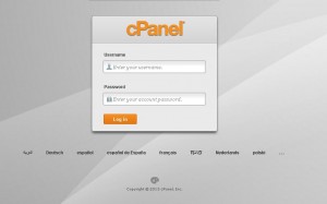 Login CPANEL