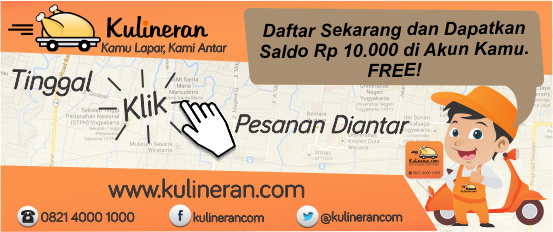 KULINERAN.com Jasa Layanan Antar Makanan di Yogyakarta