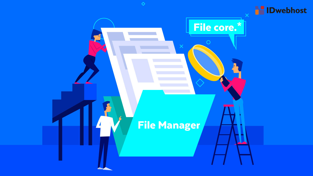 File core.* pada Account Hosting