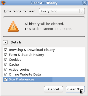 history browser firefox