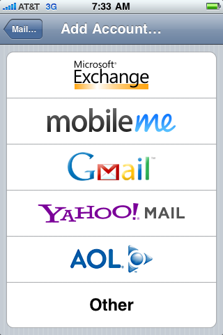 Cara Seting Email Webmail di iPhone