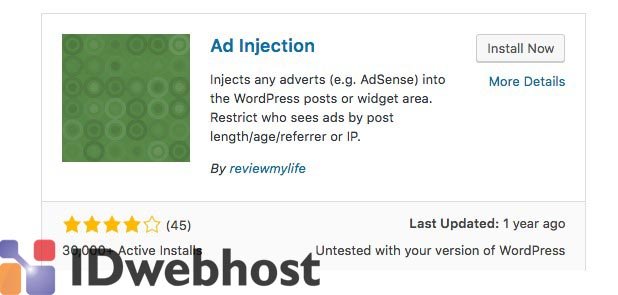 Cara Memasang Iklan di WordPress