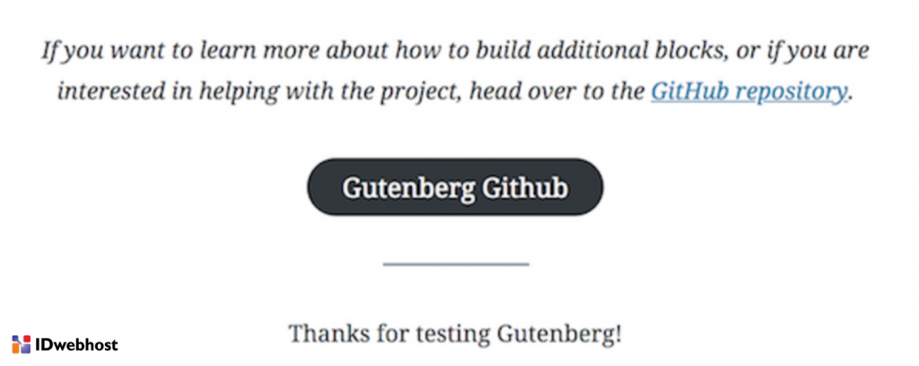 cara instal dan fitur-fitur Gutenberg