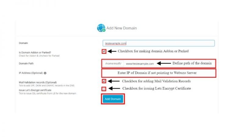Cara Membuat Addon Domain di Webuzo Untuk Pemula