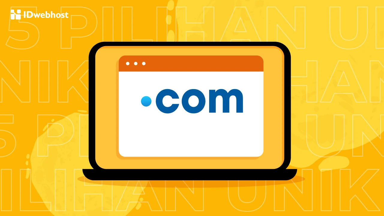 5 Pilihan Unik Untuk Solusi Domain .Com Tidak Tersedia