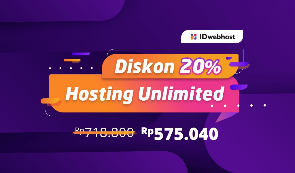 Promo Diskon 20  Paket Unlimited Pupa