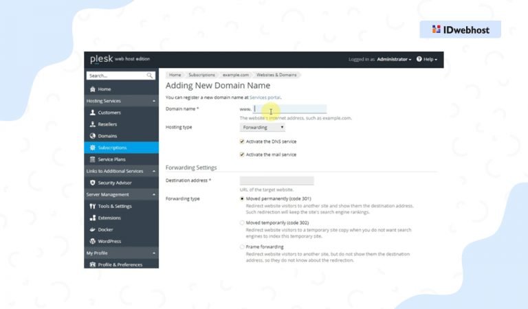 Cara Forward Web Melalui Plesk Yang Wajib Kamu Pahami