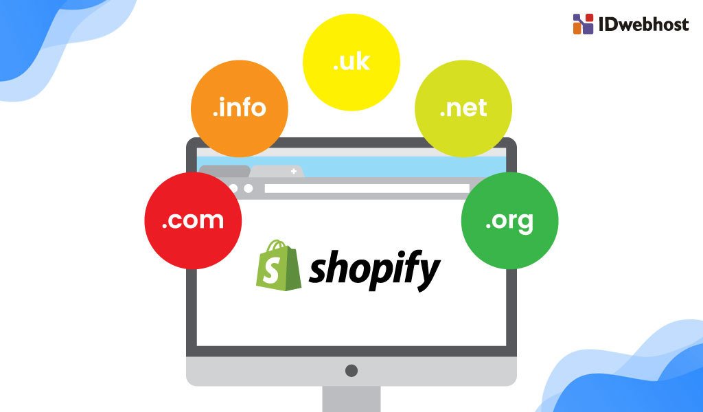 cara menghubungkan domain ke shopify