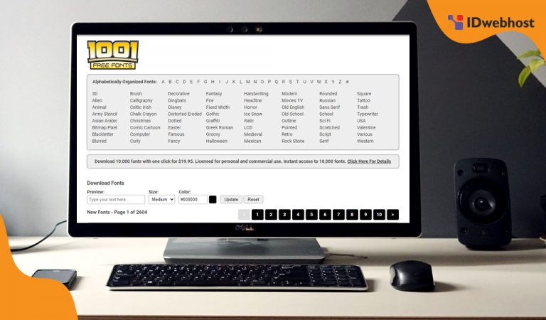 Inilah Daftar Website Penyedia Font Keren Gratis