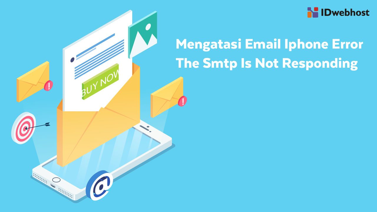 Cara Mengatasi Email IPhone Error The Smtp Server is Not Responding