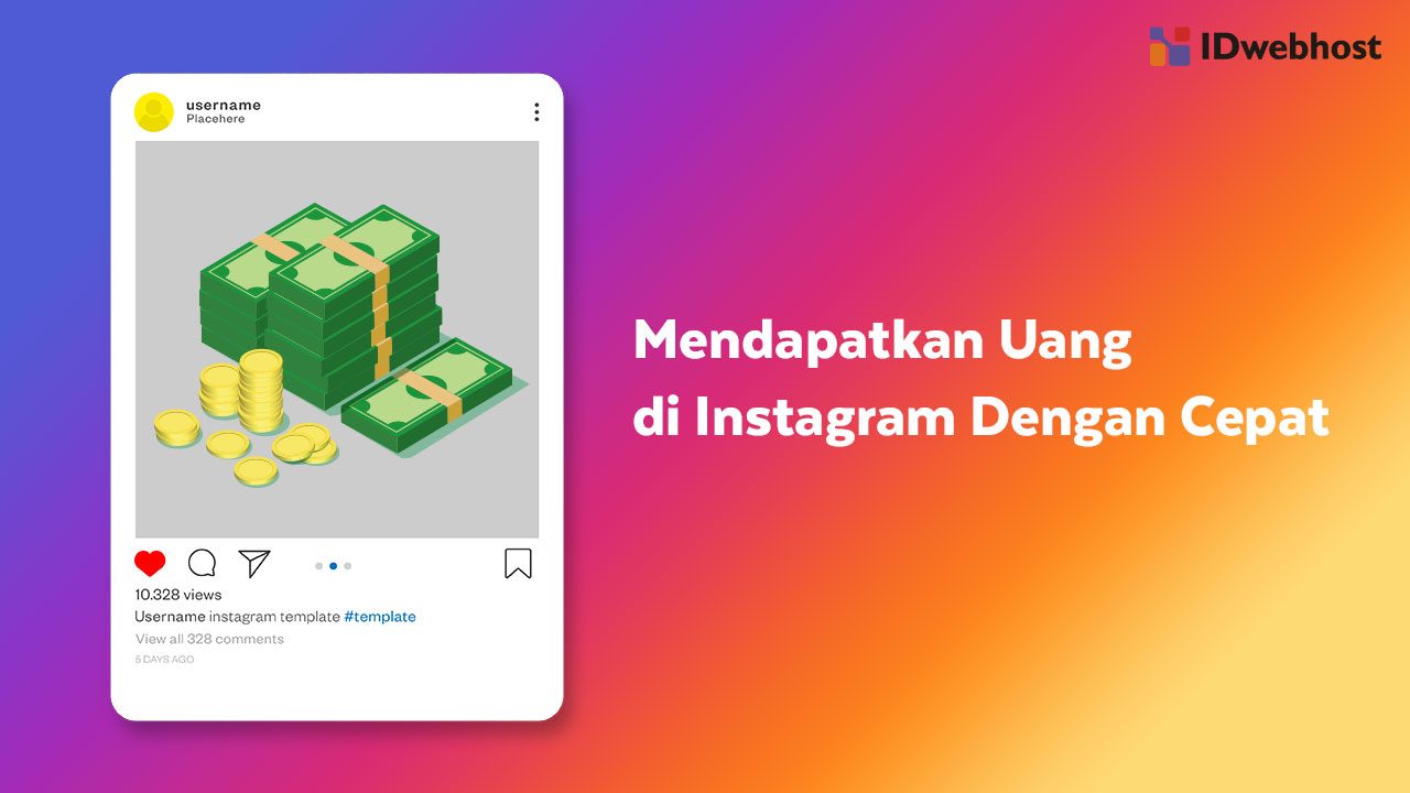 Cara Mendapatkan Uang di Instagram  dengan Cepat & Mudah