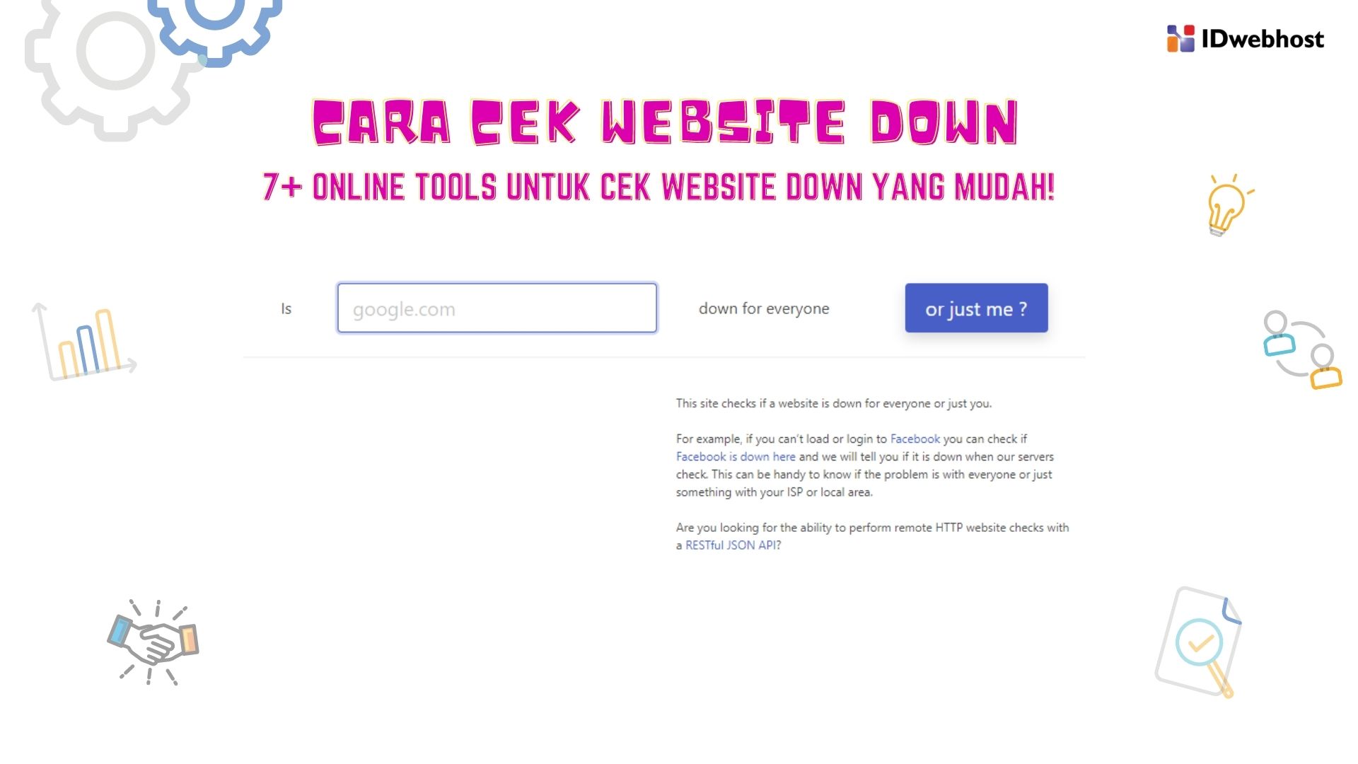 7+ Cara Cek Website Down dengan Bantuan Online Tools yang Mudah!