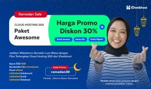 Ramadan Sale, Cloud Hosting SSD Harga Promo + Diskon 30%