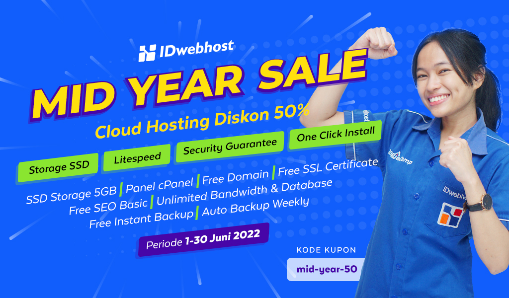 MID YEAR SALE! Cloud Hosting Disc. 50%