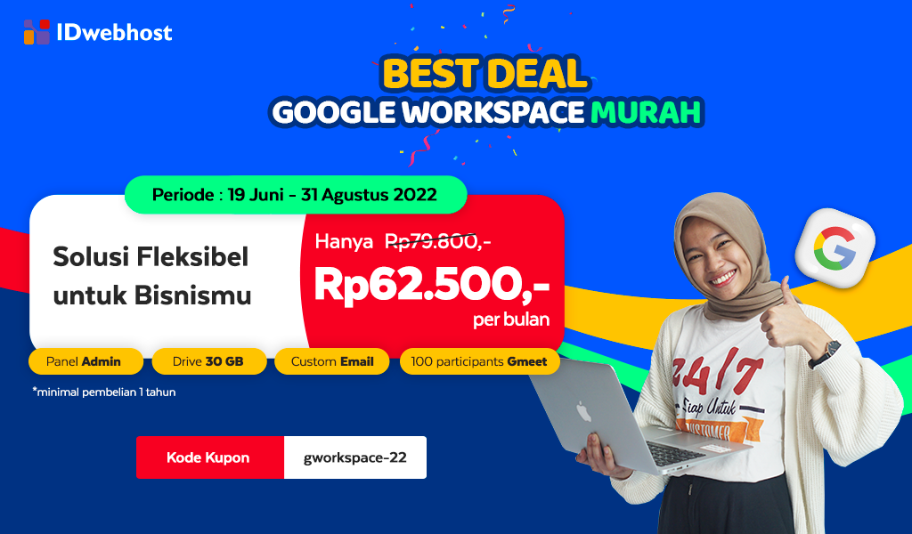 BEST DEAL! Google Workspace Murah
