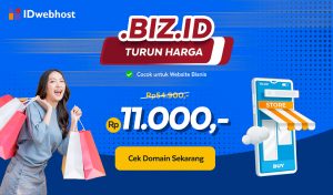 Domain .BIZ.ID Turun Harga! Cocok untuk UMKM Go Online
