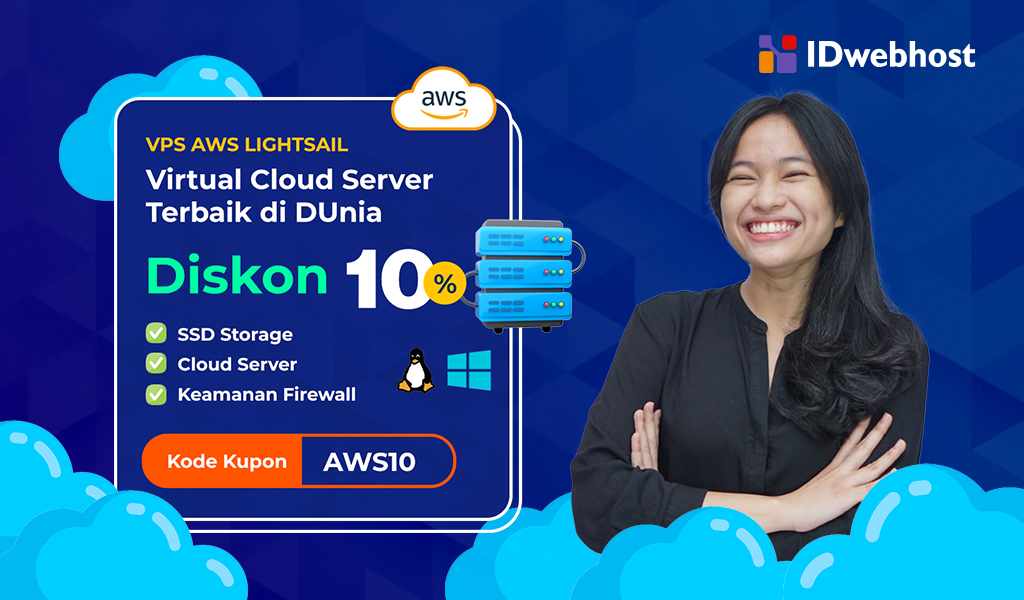 VPS Kelas Internasional, VPS AWS Lightsail Diskon 10%
