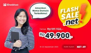 Flash Sale Domain .NET, Domain Populer Setelah .COM