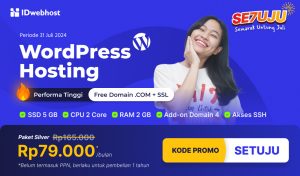 Promo WordPress Hosting High Performance Hanya Rp79.000,-