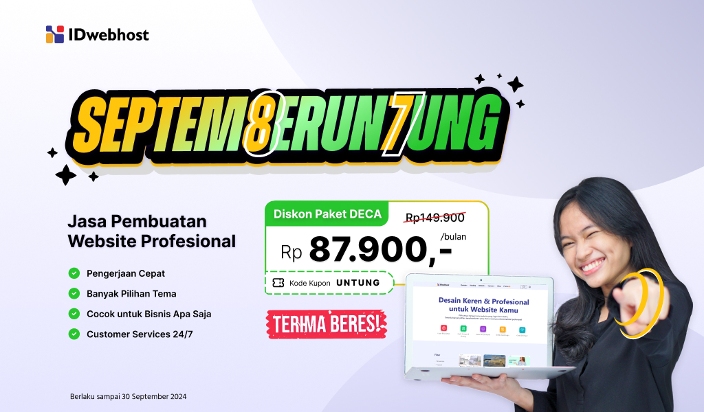 Jasa Pembuatan Website Murah, Gratis Domain dan Hosting