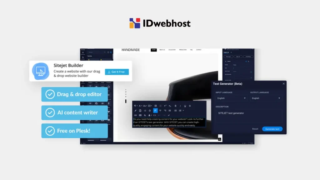Mengenal SiteJet, Website Builder dengan bantuan AI