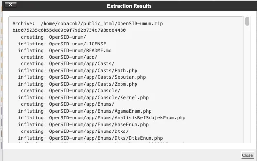 Tutorial Install OpenSID di cPanel