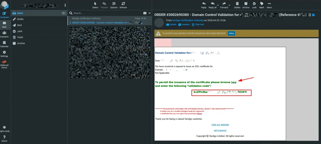 cara install SSL di cPanel