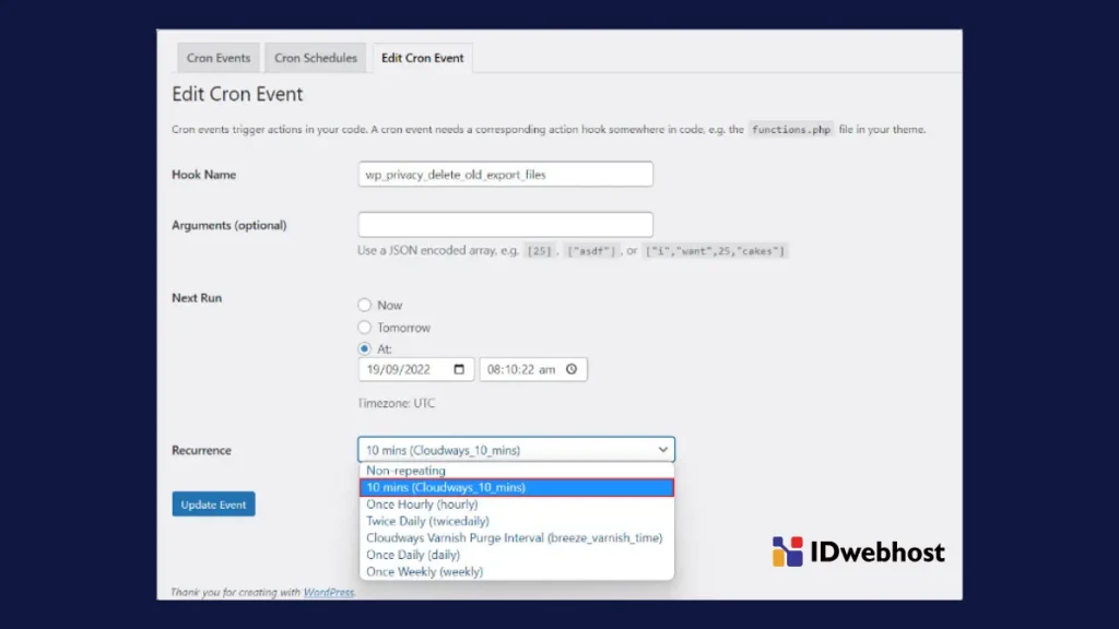 Cara Mengatur Cron Job di WordPress