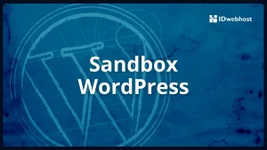 Sandbox WordPress: Cara Mudah Uji Coba Website Sebelum Launching