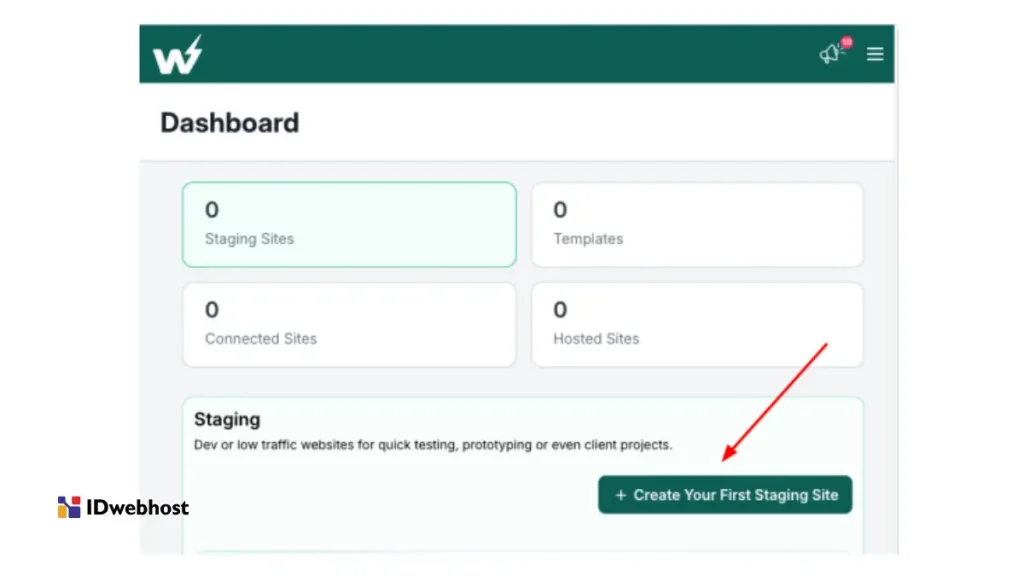 Sandbox WordPress Web Staging