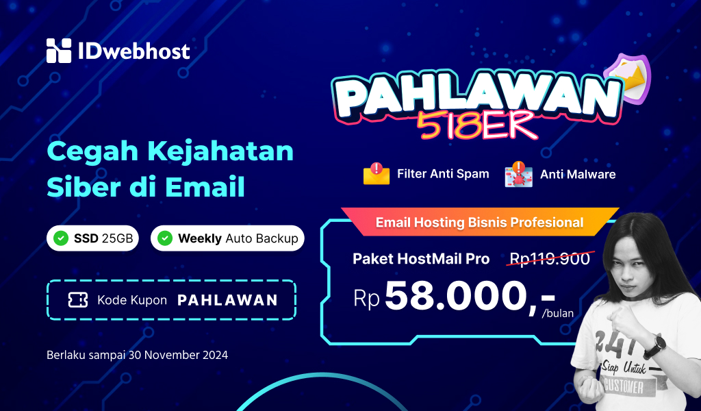 Pakai Email Hosting Teraman untuk Mencegah Kejahatan Siber