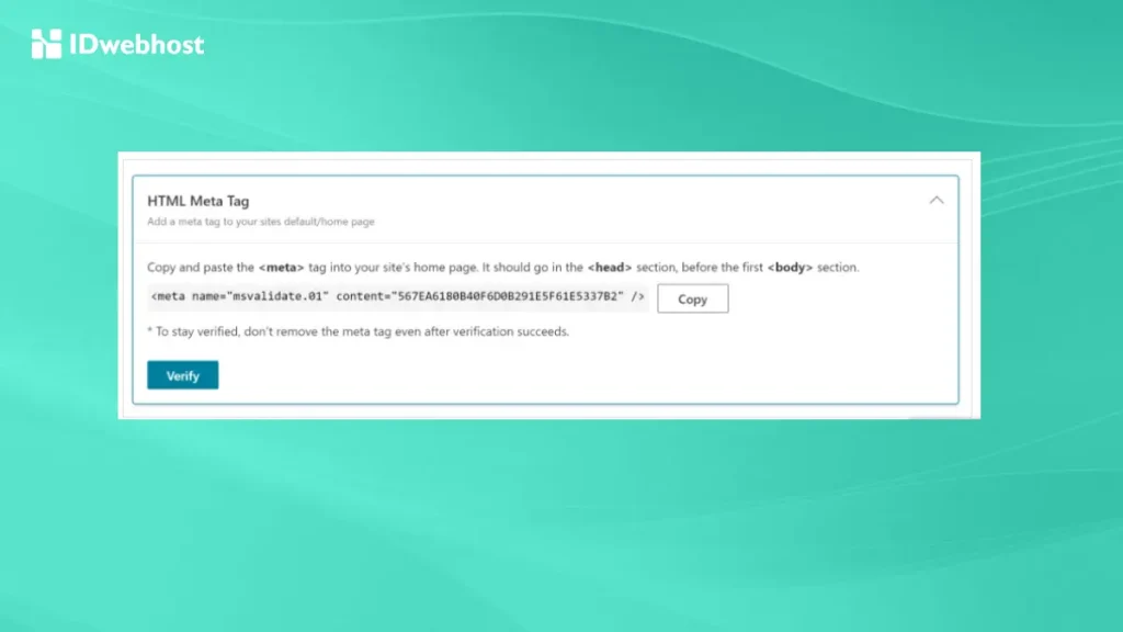 Cara Menambahkan Domain di Bing Search Console