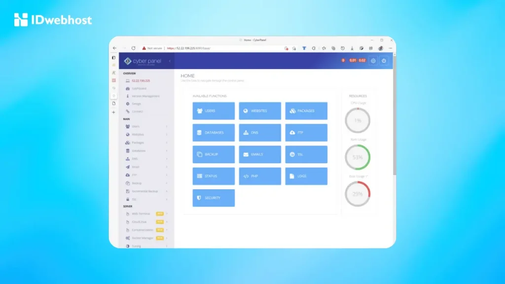 Apa Itu CyberPanel