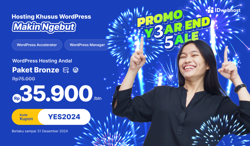 Year End Sale! Diskon WordPress Hosting High Performance