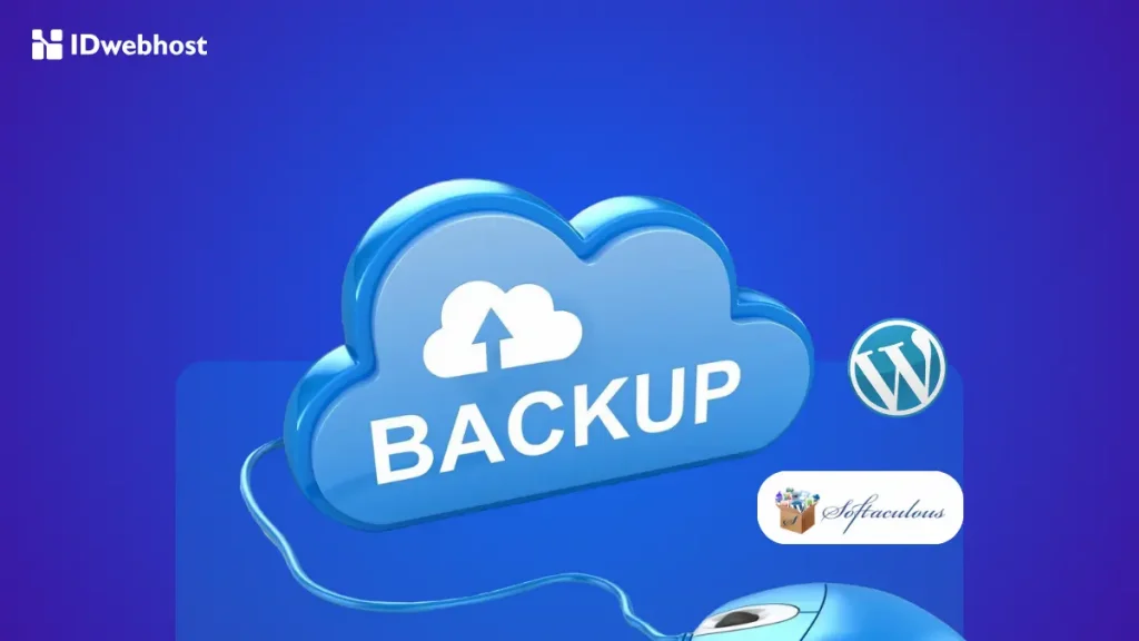 Backup WordPress pakai Softaculous