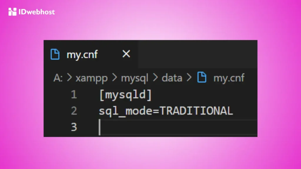 Cara Menonaktifkan Strict Mode STRICT_TRANS_TABLES di MySQL