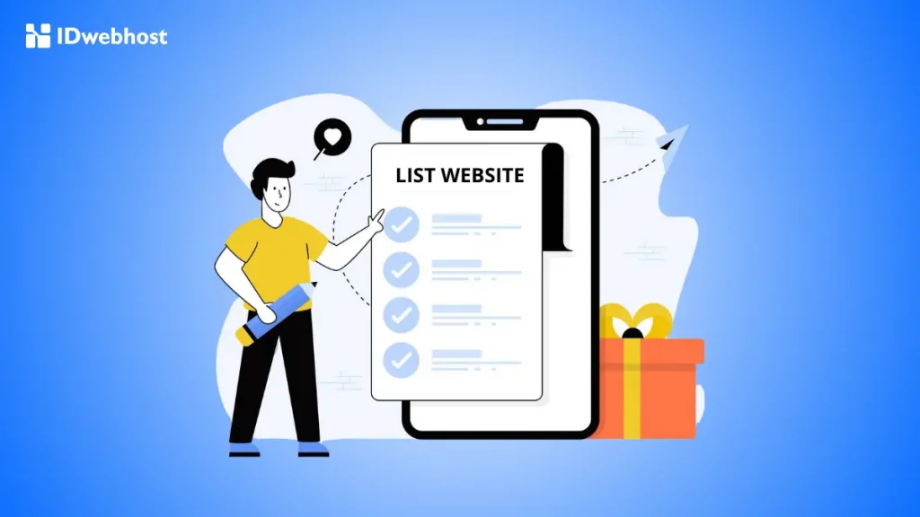 Checklist launching website