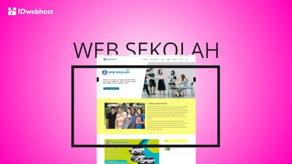 desain website sekolah