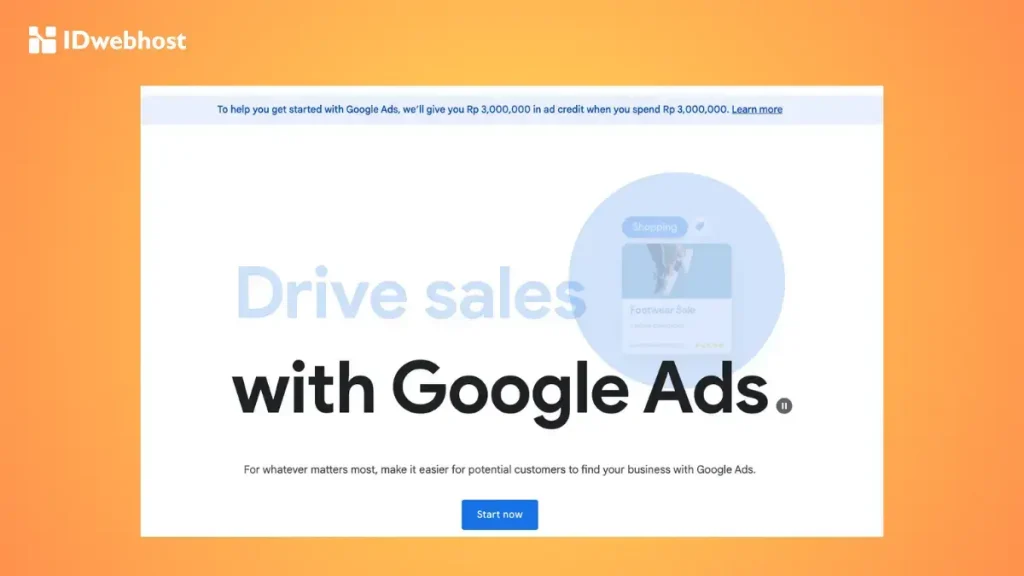 Kredit Google Ads gratis