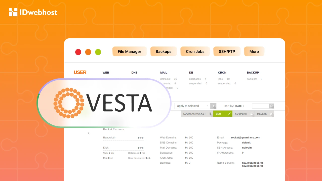 Apa Itu VestaCP dan Bagaimana Cara Menggunakannya?