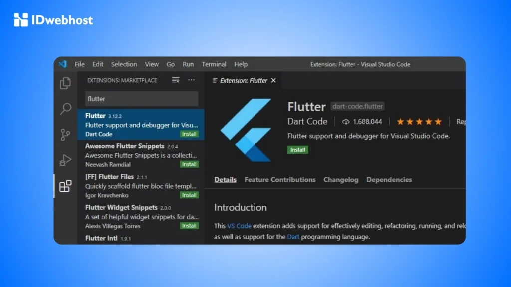 Cara Instal Flutter di VSCode
