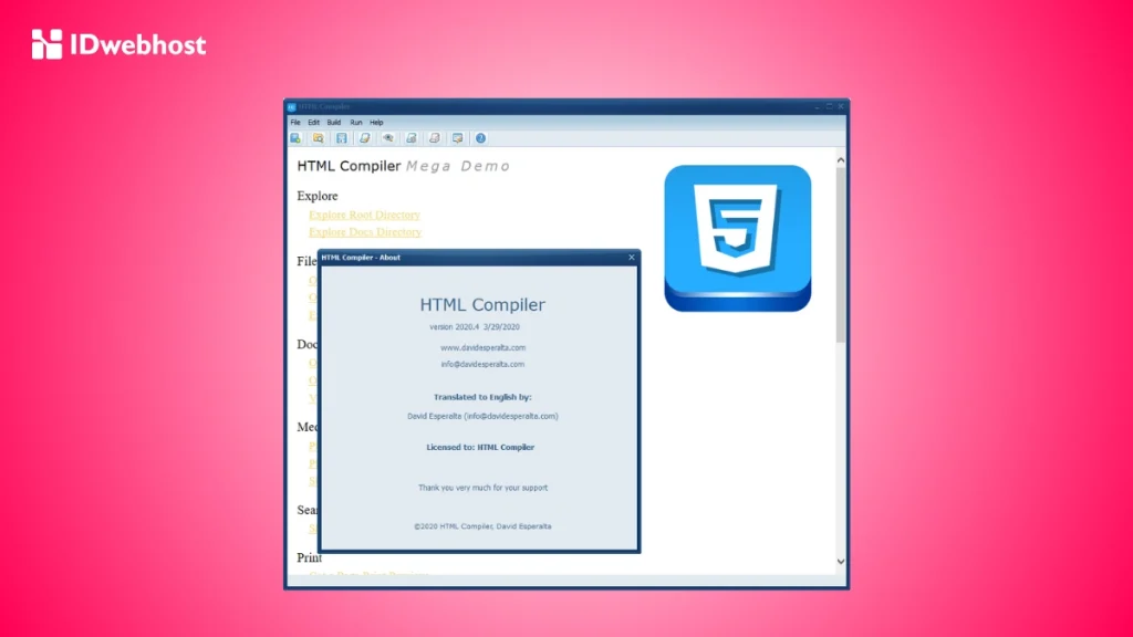 Apa itu HTML Compiler