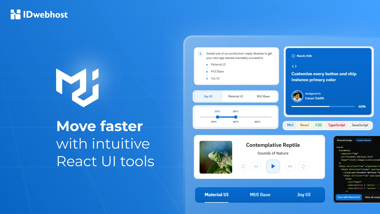 Apa Itu Material UI React? Fitur, Manfaat & Cara Menggunakan