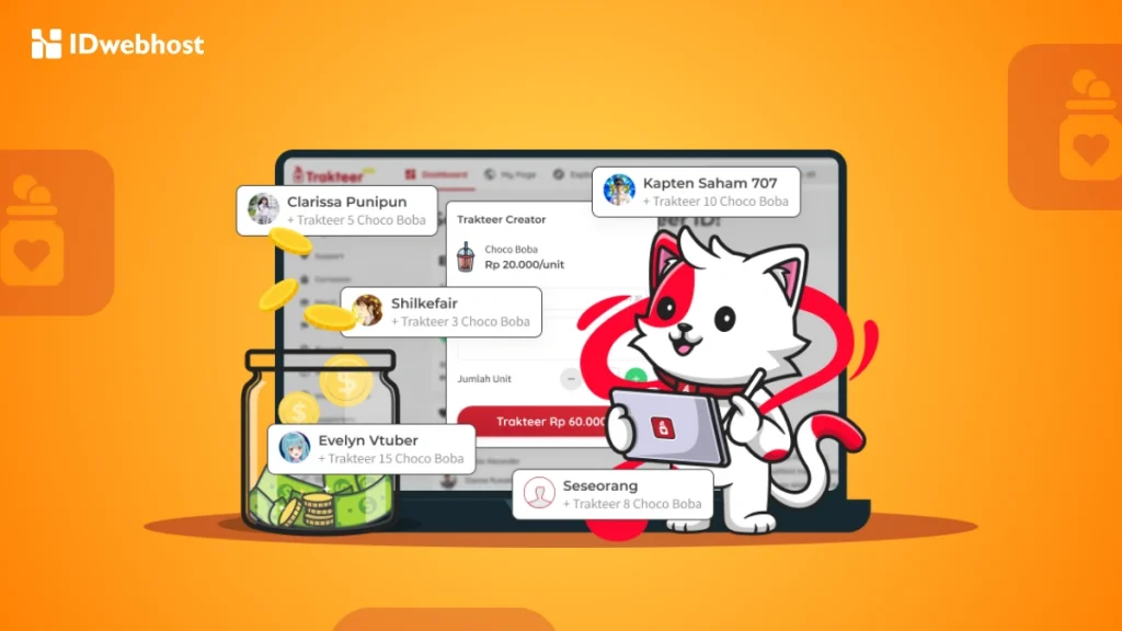 Trakteer untuk Content Creator