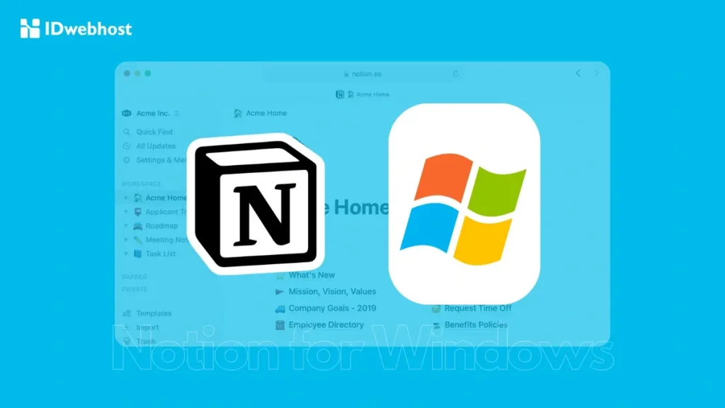 Cara Setting Notion di Windows dan Linux