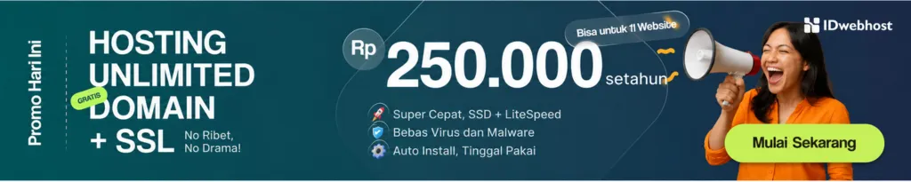 hosting murah 250 ribu