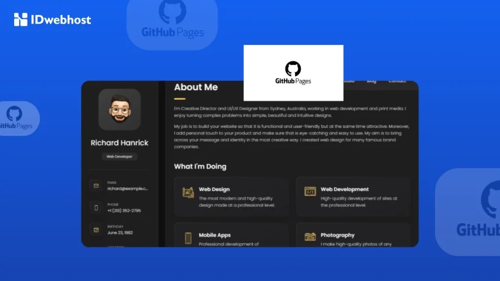 Bikin Portofolio di GitHub Pages