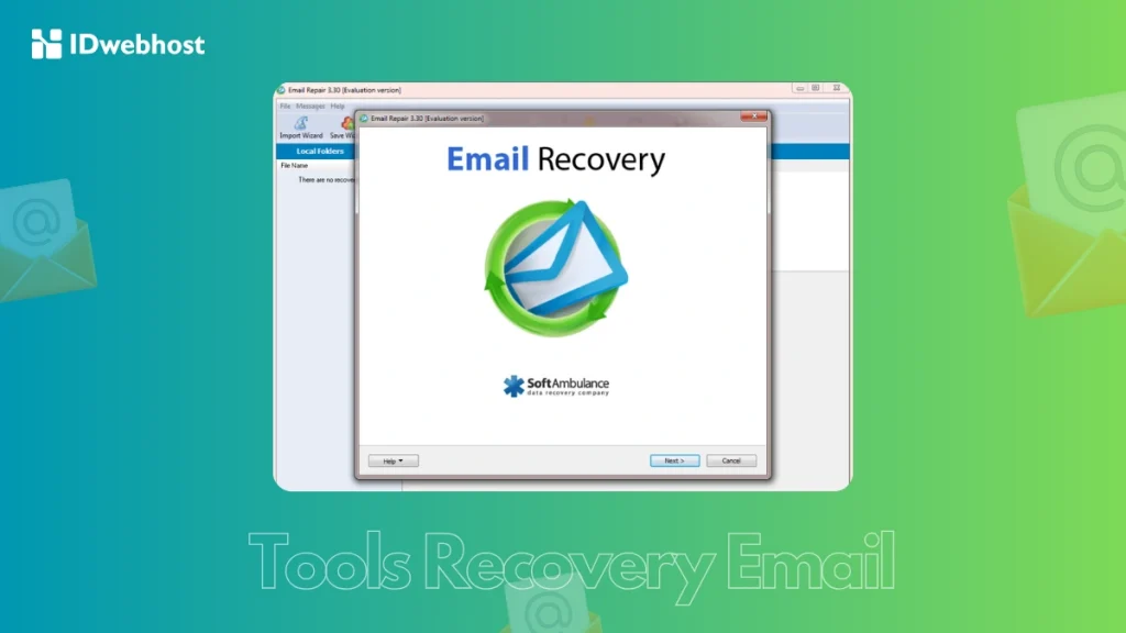 tools recovery email